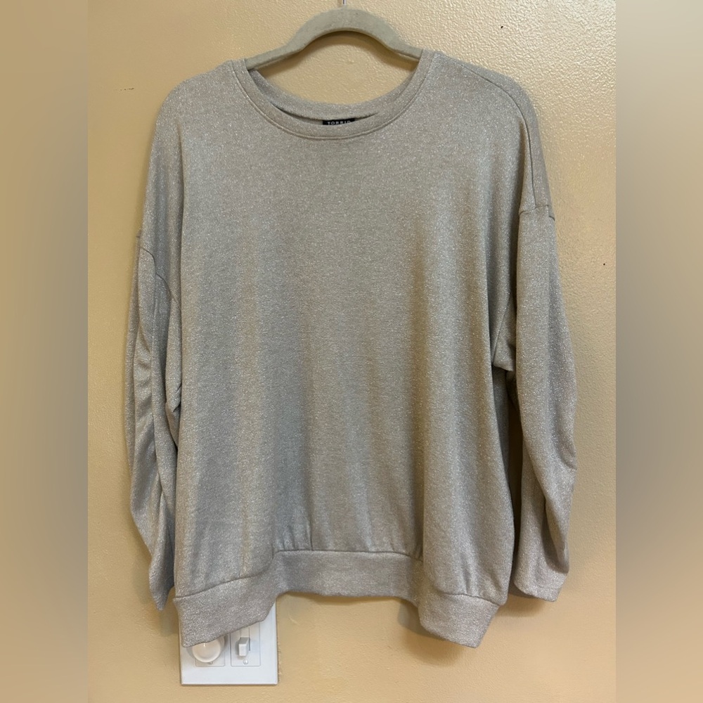 Torrid Metallic Top Size 2-18/20‎